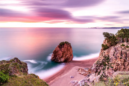 Rock Seahorse at Dawn Sunrise Photograph Print 100% Australian Made