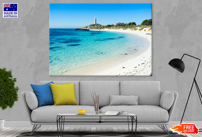 Tower & Sea Sky Scenery View Photograph Print 100% Australian Made