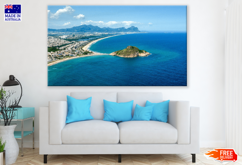 City & Sky View Photograph Print 100% Australian Made
