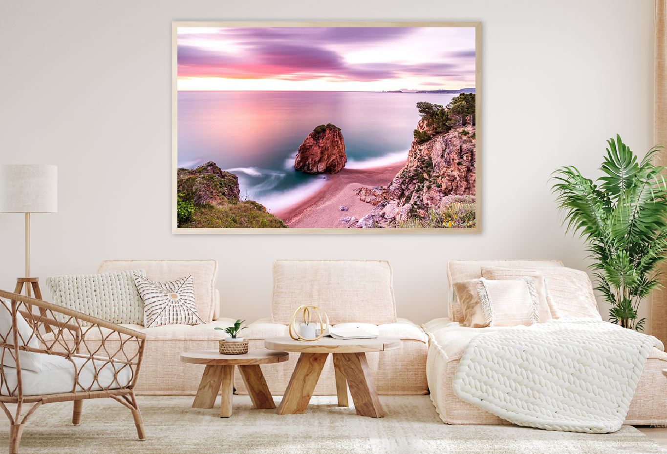 Rock Seahorse at Dawn Sunrise Photograph Home Decor Premium Quality Poster Print Choose Your Sizes