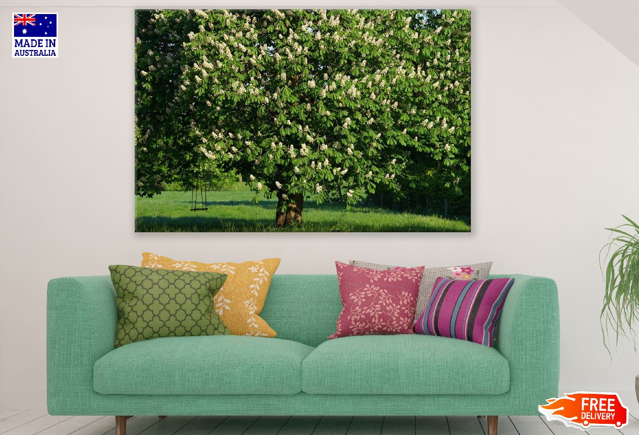 Chestnut Tree View Photograph Print 100% Australian Made