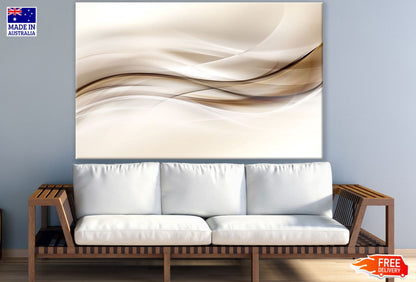 Golden Abstract Design Print 100% Australian Made