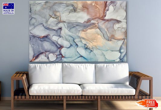 Colorful Abstract Painting Design Print 100% Australian Made