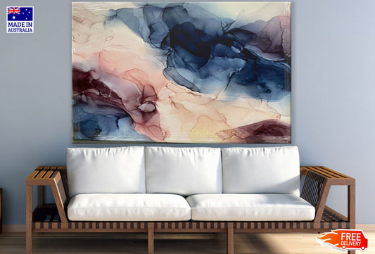 Colorful Abstract Painting Design Print 100% Australian Made