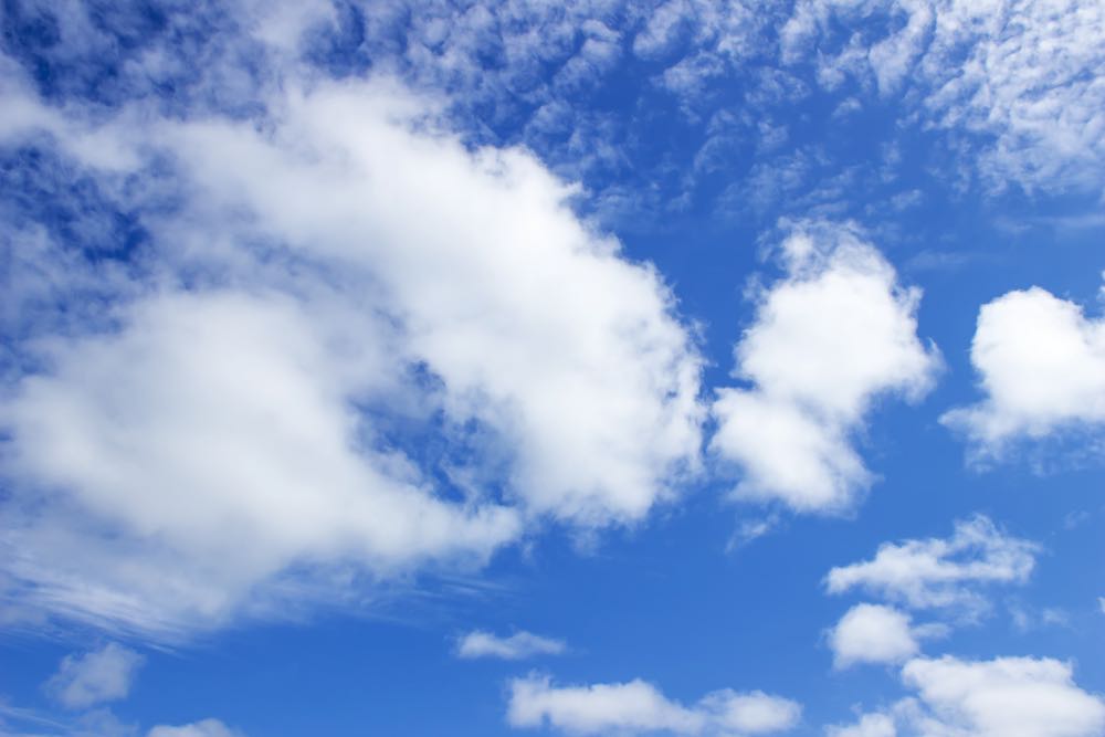 Cloudy Sky Photograph Print 100% Australian Made