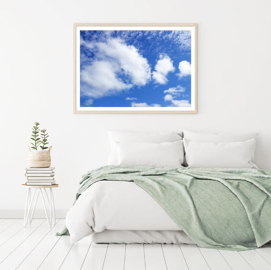Cloudy Sky Photograph Home Decor Premium Quality Poster Print Choose Your Sizes