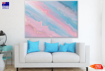 Colorful Abstract Painting Design Print 100% Australian Made