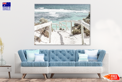 Scenic View over Island Australia Print 100% Australian Made