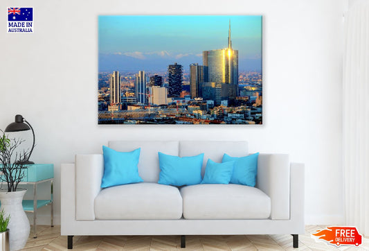 Milan Italy Skyline Photograph Print 100% Australian Made