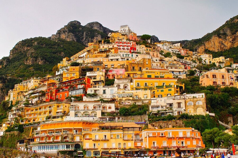Sorrento Town in Italy Photograph Print 100% Australian Made