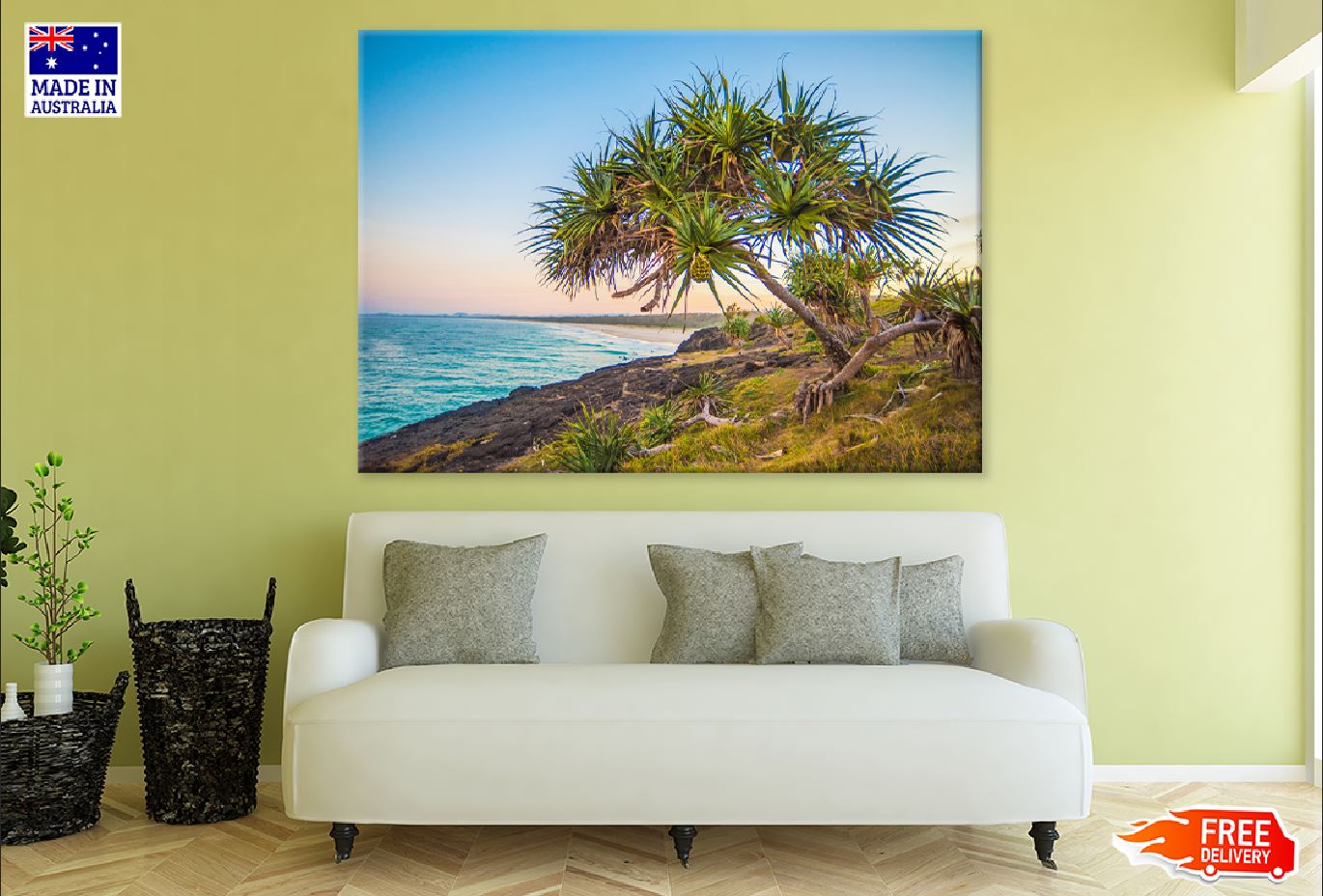 Mangrove Tree Near Sea View Photograph Print 100% Australian Made