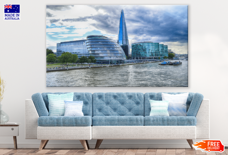 London Tower Bridge & City Hall Photograph Print 100% Australian Made