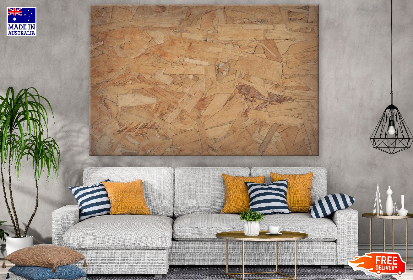 Wood Abstract Design Print 100% Australian Made