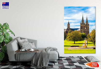 St. Peter's Cathedral View Photograph in Adelaide Print 100% Australian Made