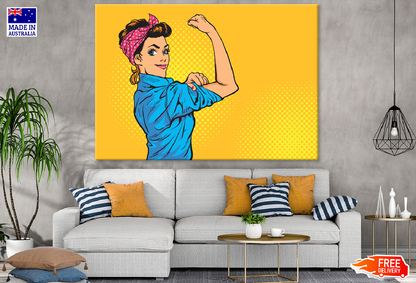 Girl Power Illustration Print 100% Australian Made
