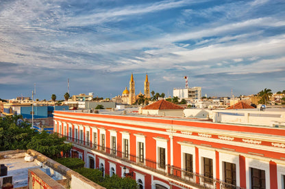 Mexico Mazatlan Old City Skyline View Photograph Print 100% Australian Made