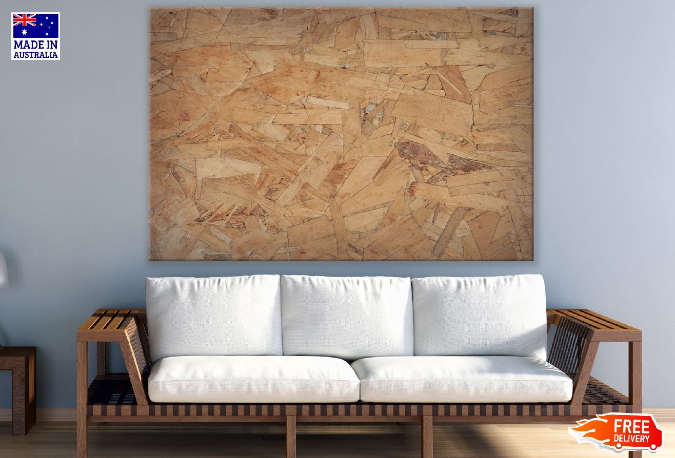 Wood Abstract Design Print 100% Australian Made