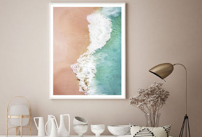 Kelingking Beach Wave Aerial View Photograph Home Decor Premium Quality Poster Print Choose Your Sizes