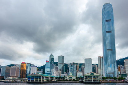 Victoria Harbour Hong Kong Photograph Print 100% Australian Made