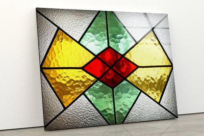 Abstract Shaped Design Acrylic Glass Print Tempered Glass Wall Art 100% Made in Australia Ready to Hang