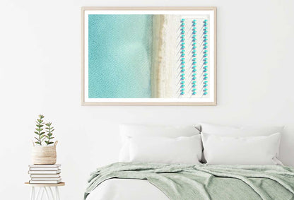 Sandy Marinella Beach Aerial View Photograph Home Decor Premium Quality Poster Print Choose Your Sizes