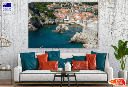 Walls of Dubrovnik View Photograph Croatia Print 100% Australian Made