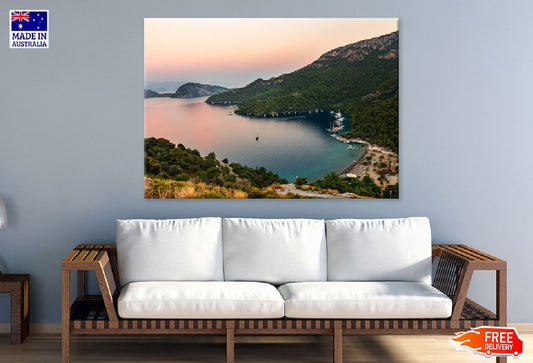 Dalaman Dead Sea Sarsala Bay View Photograph Print 100% Australian Made
