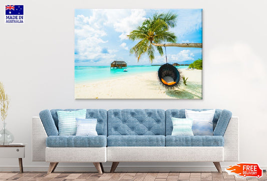 Palm Luxury Sky Bora Photograph Print 100% Australian Made