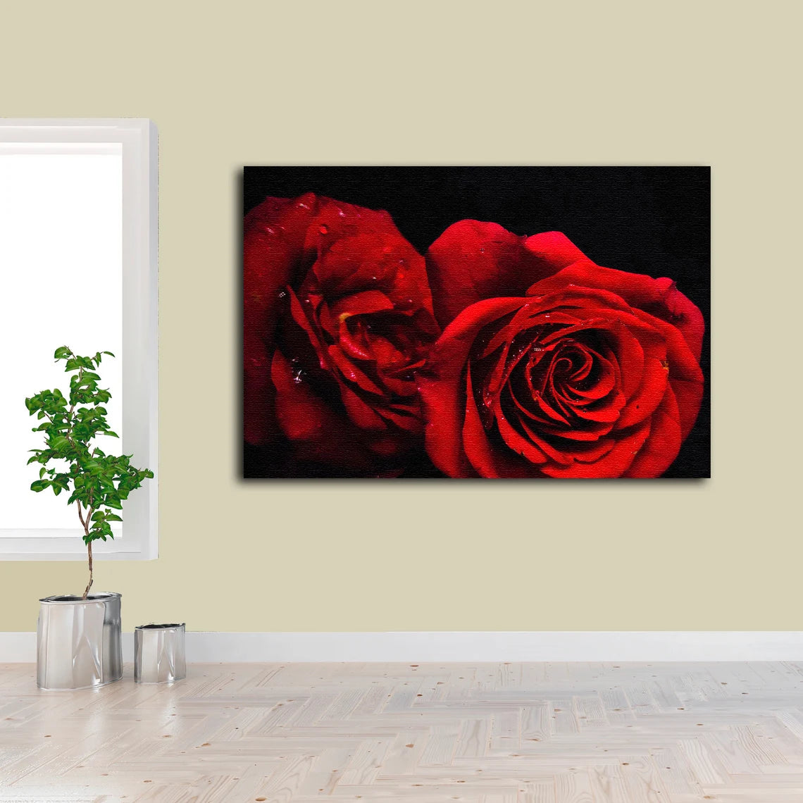 Rose Flowers Closeup Photograph Acrylic Glass Print Tempered Glass Wall Art 100% Made in Australia Ready to Hang