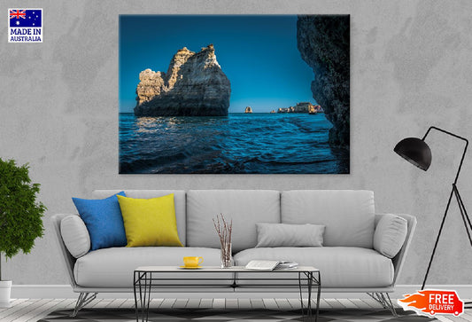 Rock Island Beach Photograph Portugal Print 100% Australian Made