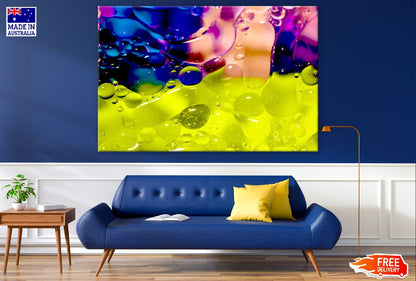 Colorful Bubbles Abstract Design Print 100% Australian Made