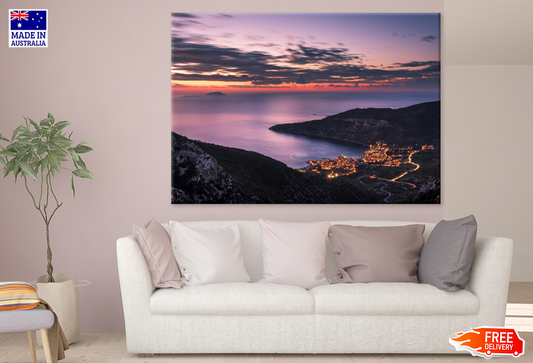 Sea Sunset Scenery Phtograph Print 100% Australian Made