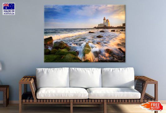 Saudi Arabia Jeddah Beach View Photograph Print 100% Australian Made