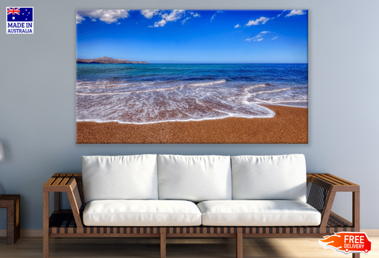 Sea & Blue Sky View Print 100% Australian Made