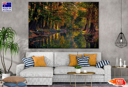 Autumn Spreewald Photograph Germany Print 100% Australian Made