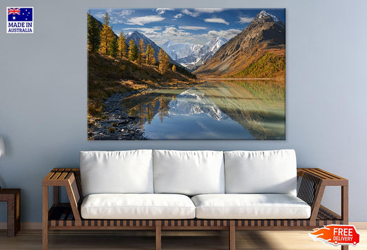 Lake & Forest Mountain View Photograph Print 100% Australian Made