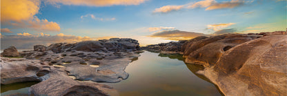 Panoramic Canvas Three Thousand Waves View Photograph High Quality 100% Australian Made Wall Canvas Print Ready to Hang