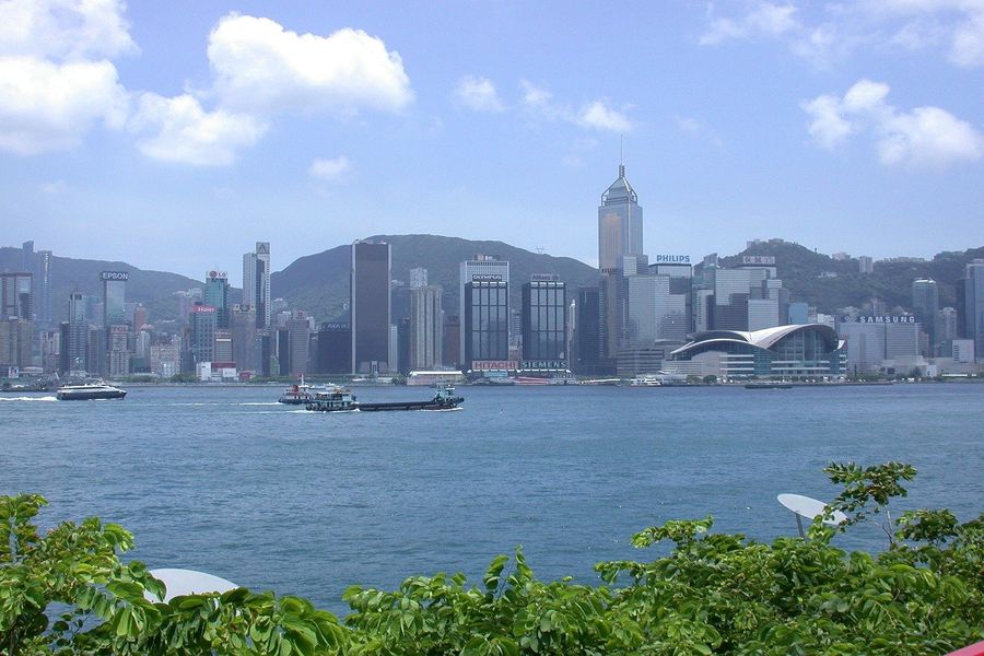 Boat and City view Hong Kong, China Photograph Print 100% Australian Made