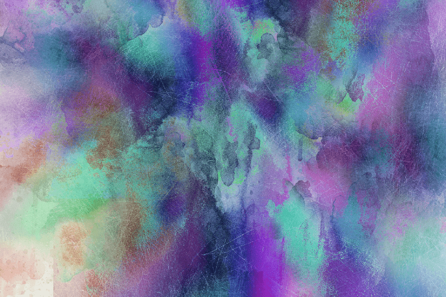 Blue & Purple Abstract Design Print 100% Australian Made