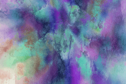 Blue & Purple Abstract Design Print 100% Australian Made