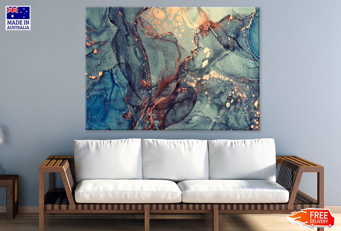 Colorful Abstract Design Print 100% Australian Made
