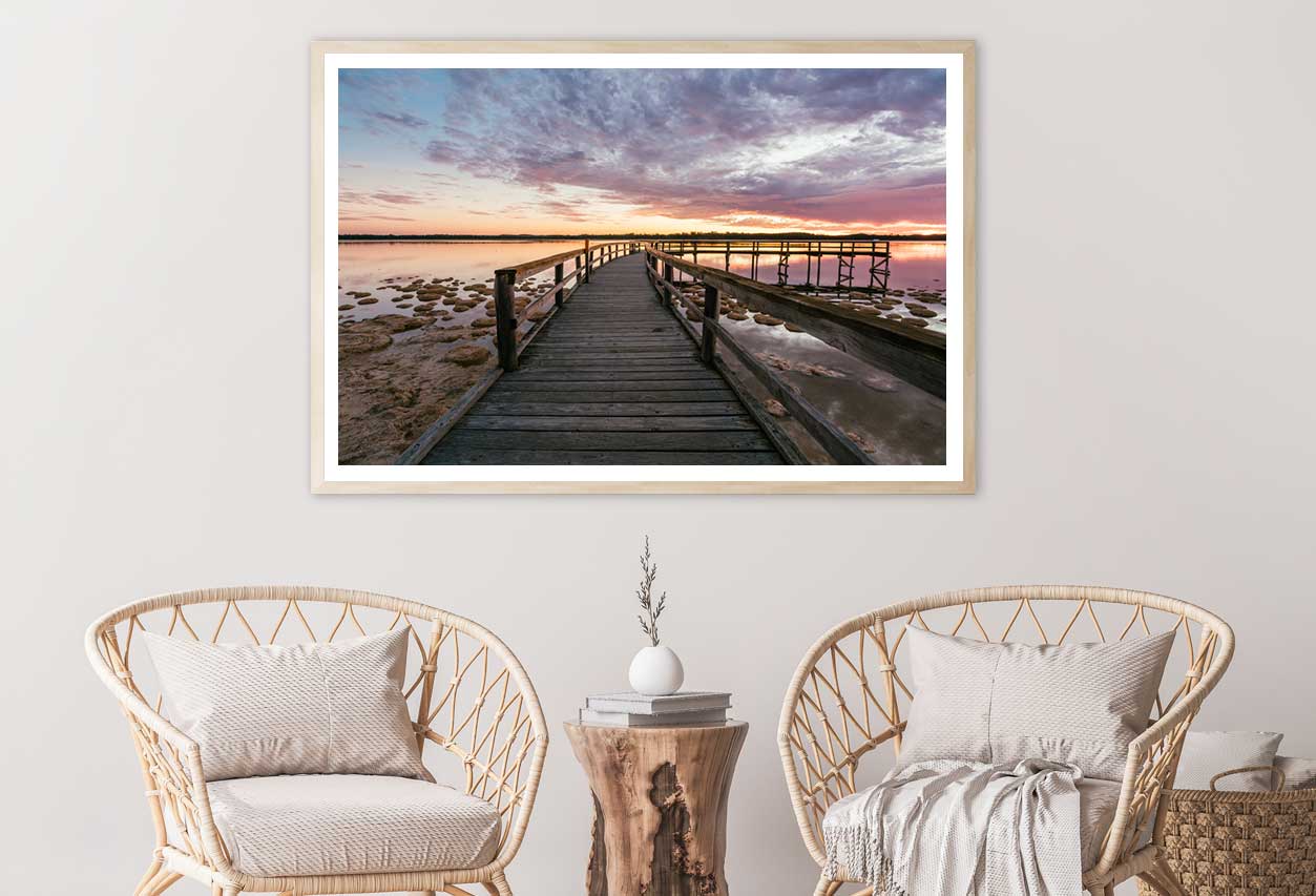Lake Clifton Sunset Scenery View Photograph Home Decor Premium Quality Poster Print Choose Your Sizes