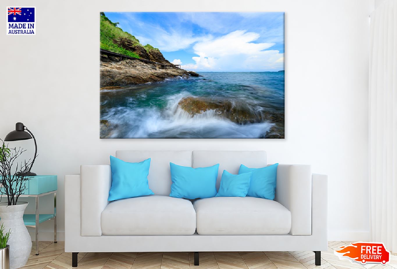 Samed Island Seascape View Photograph Print 100% Australian Made