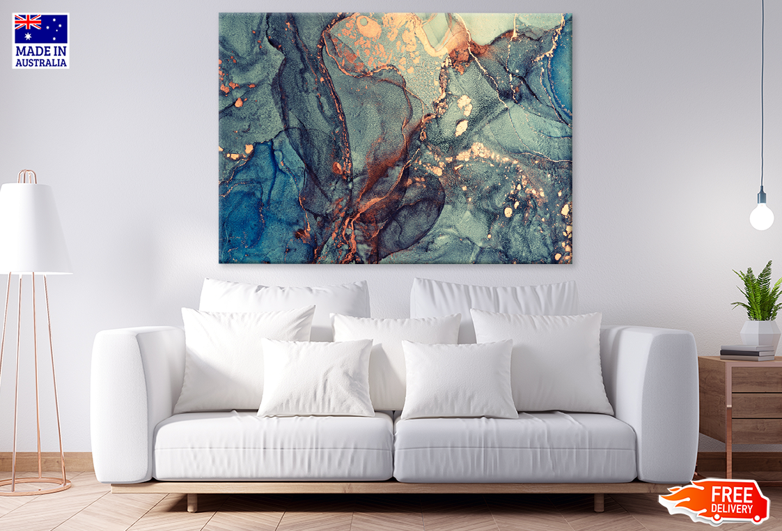 Colorful Abstract Design Print 100% Australian Made