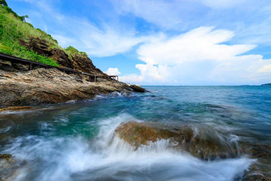 Samed Island Seascape View Photograph Print 100% Australian Made