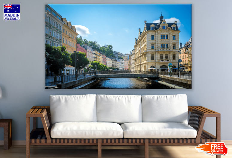 City & Houses Print 100% Australian Made