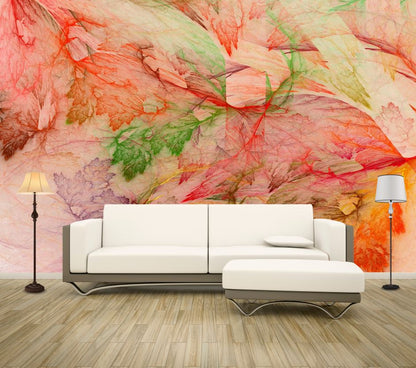 Wallpaper Murals Peel and Stick Removable Colorful Abstract Design High Quality