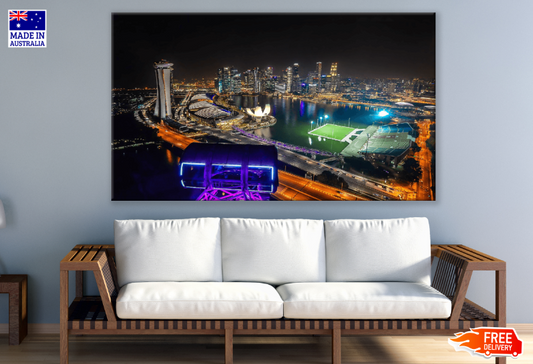 Singapore Flyer City View Print 100% Australian Made