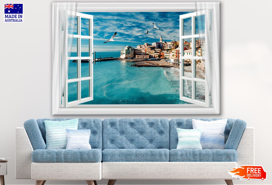 Stunning City & Beach View Photograph Print 100% Australian Made