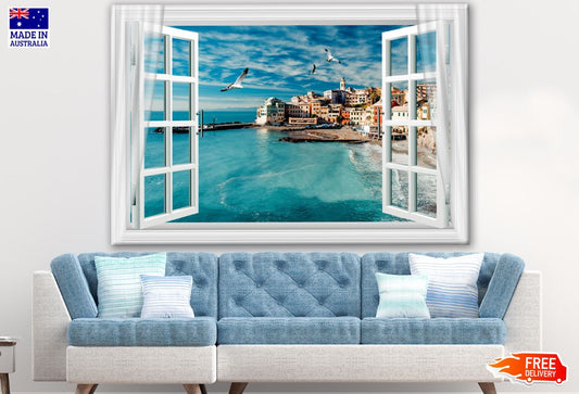 Stunning City & Beach View Photograph Print 100% Australian Made